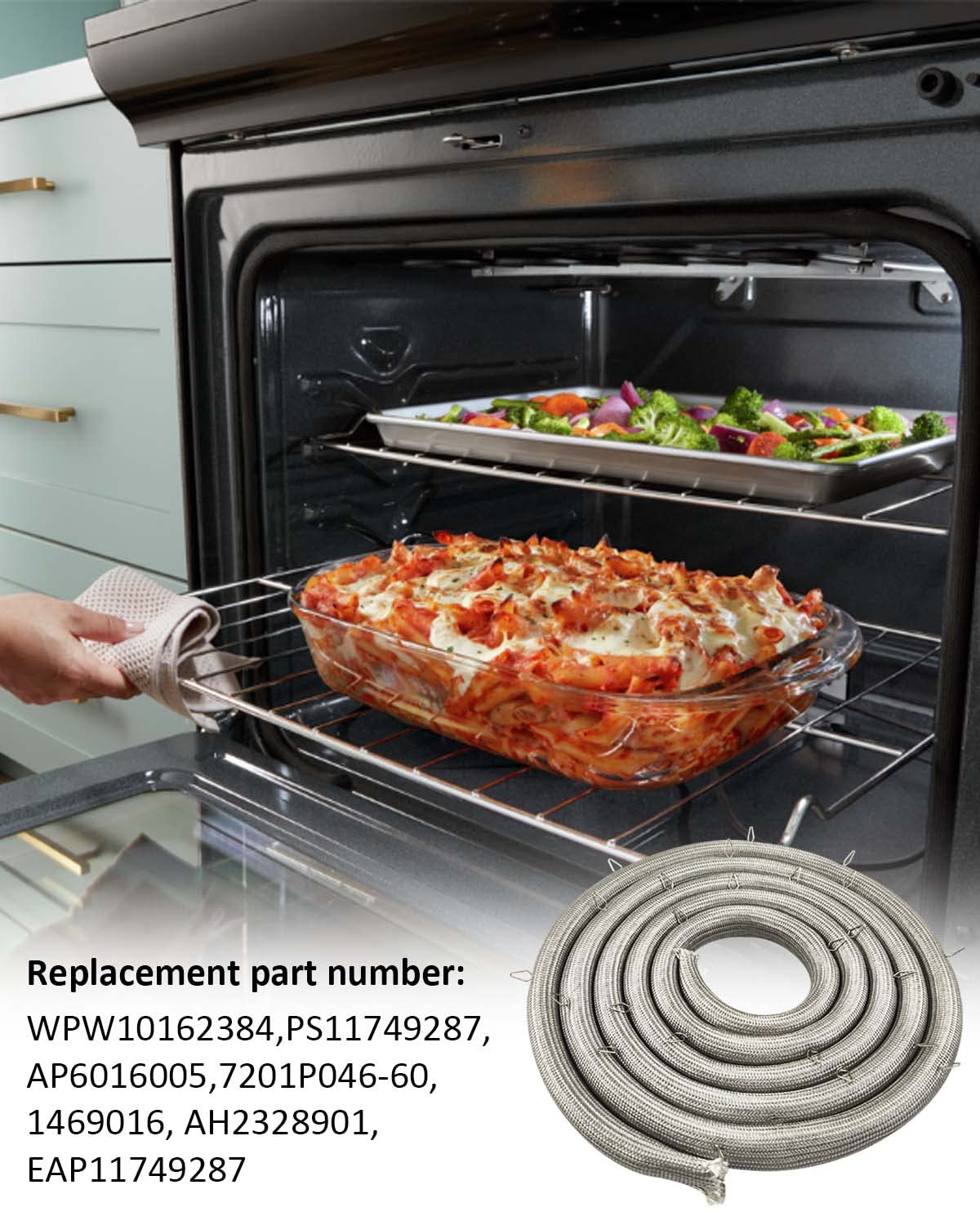 Amazon.com: Nahntaipy Range Oven Door Gasket Fit for Crosley